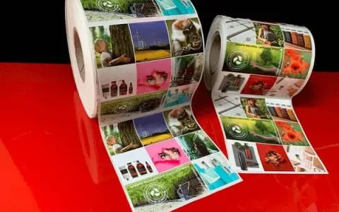 etiquette biodégradable ou biosourcée